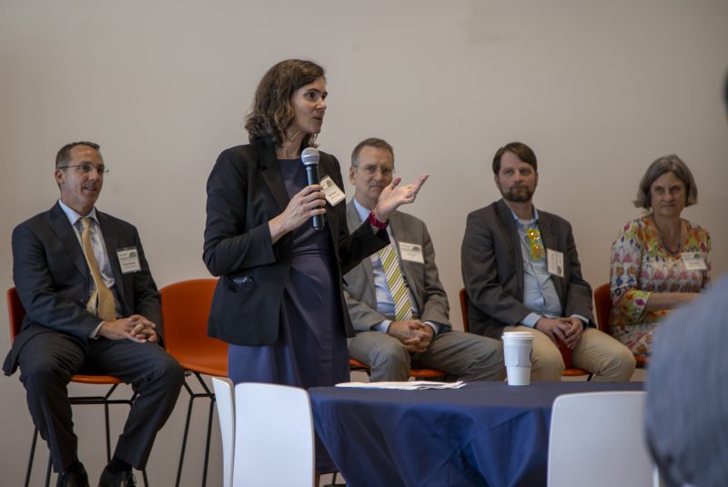 Department of Energy and EPA panelists share presentations on funding opportunities and answer audience Q&A. 